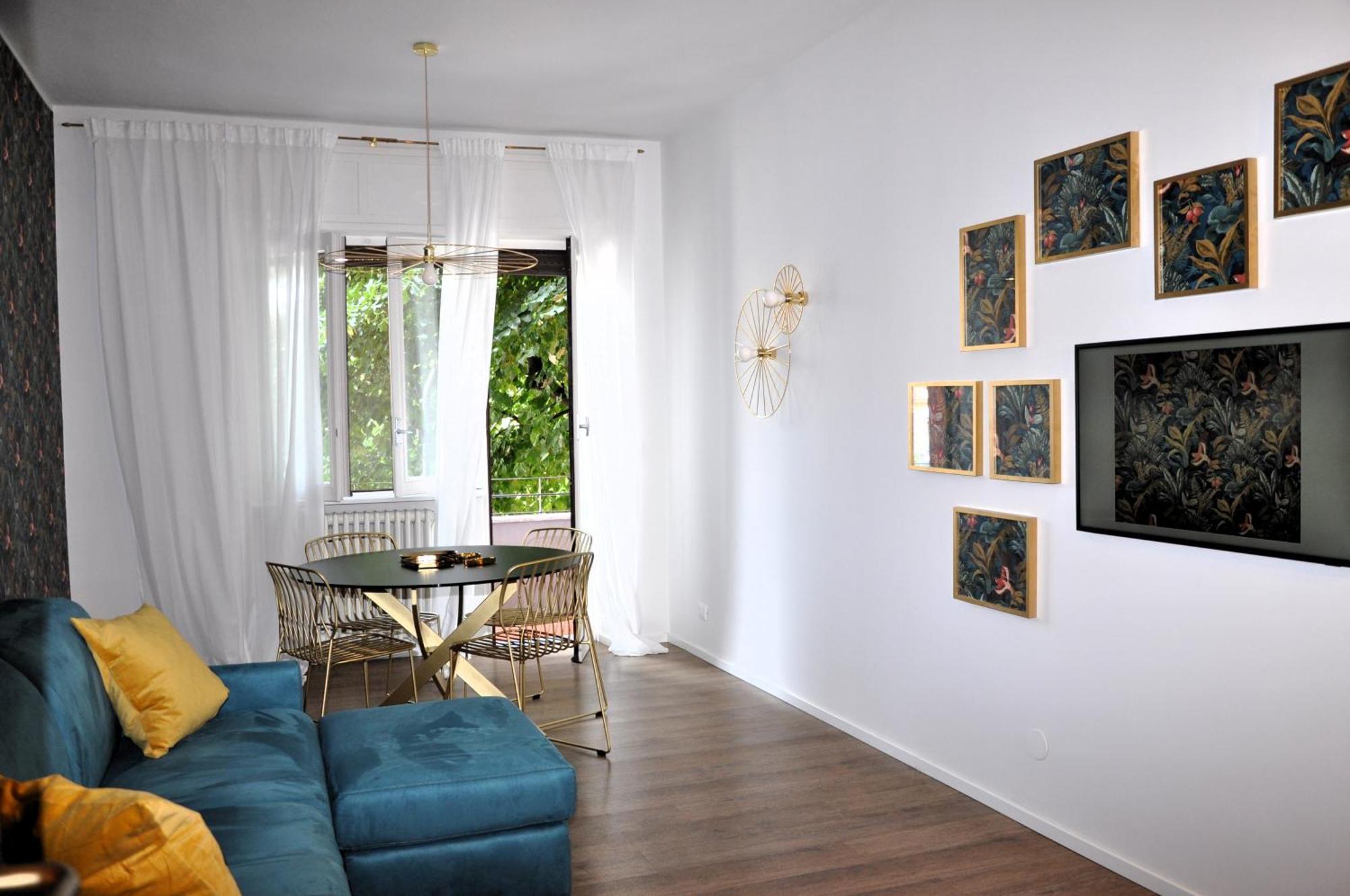 Elegante Appartamento Milano Bagian luar foto